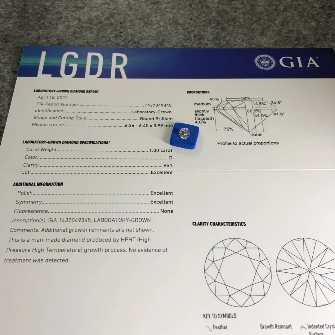 Messi Jewelry Lab Grown Melee Diamonds Series 4