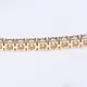 moissanite tennis bracelet yellow gold at Wholesale Prices | Messi Jewelry 5