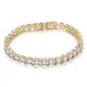 lab created sapphire tennis bracelet at Wholesale Prices | Messi Jewelry 5