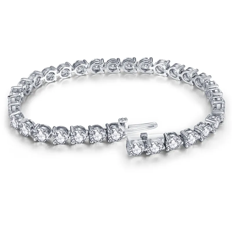 lab created sapphire tennis bracelet at Wholesale Prices | Messi Jewelry 6