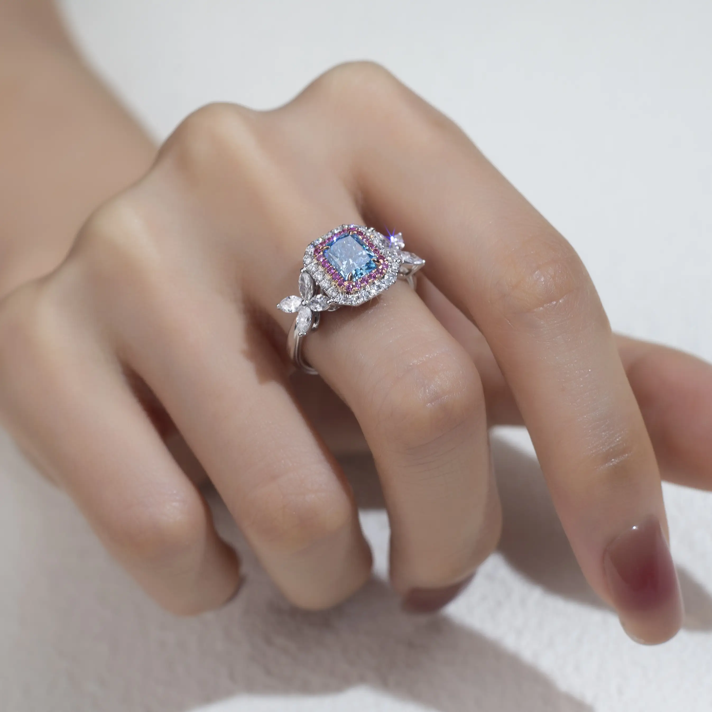 5.07CT Lab Diamond Ring with IGI Certificate 6