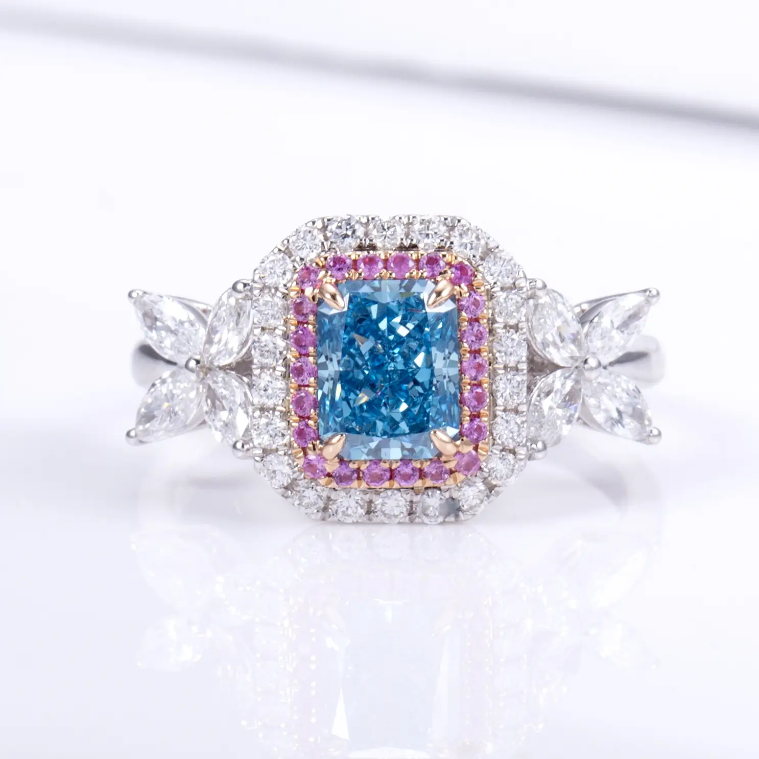 5.07CT Lab Diamond Ring with IGI Certificate 3