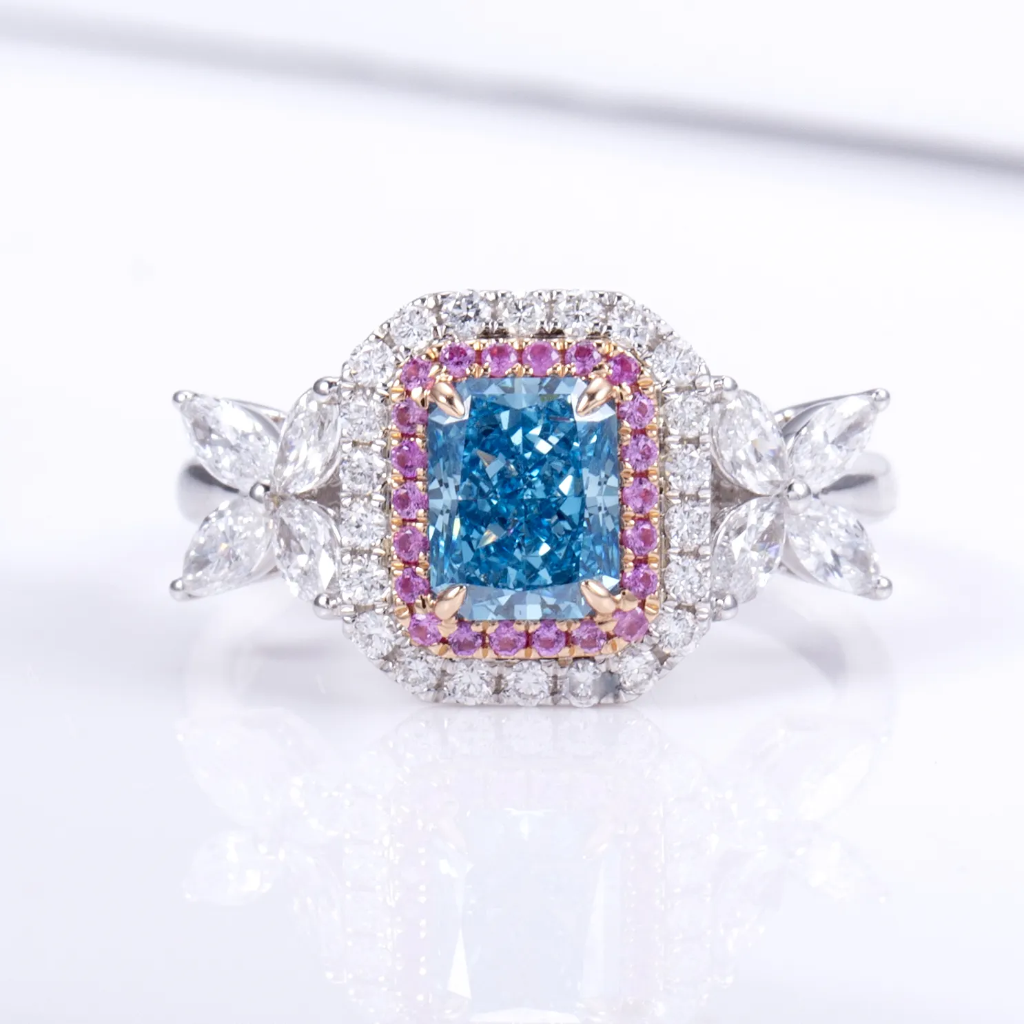 5.07CT Lab Diamond Ring with IGI Certificate 3