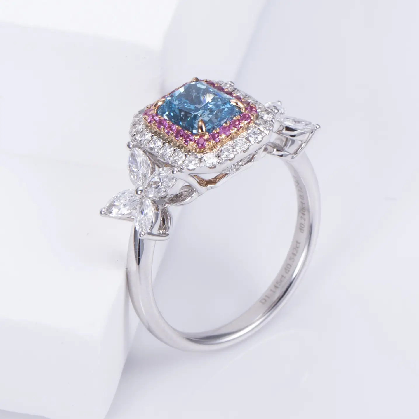 5.07CT Lab Diamond Ring with IGI Certificate 5
