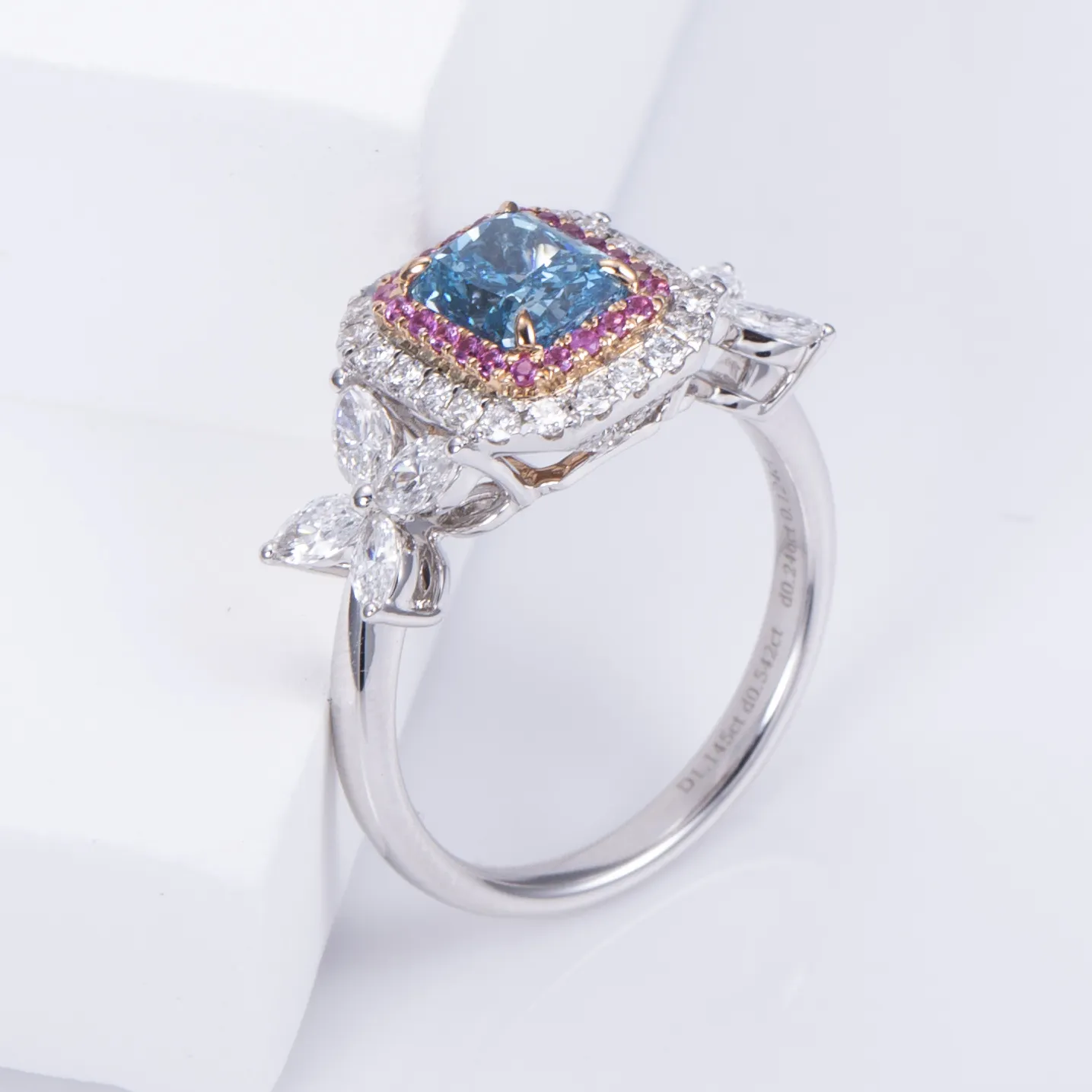 5.07CT Lab Diamond Ring with IGI Certificate 5