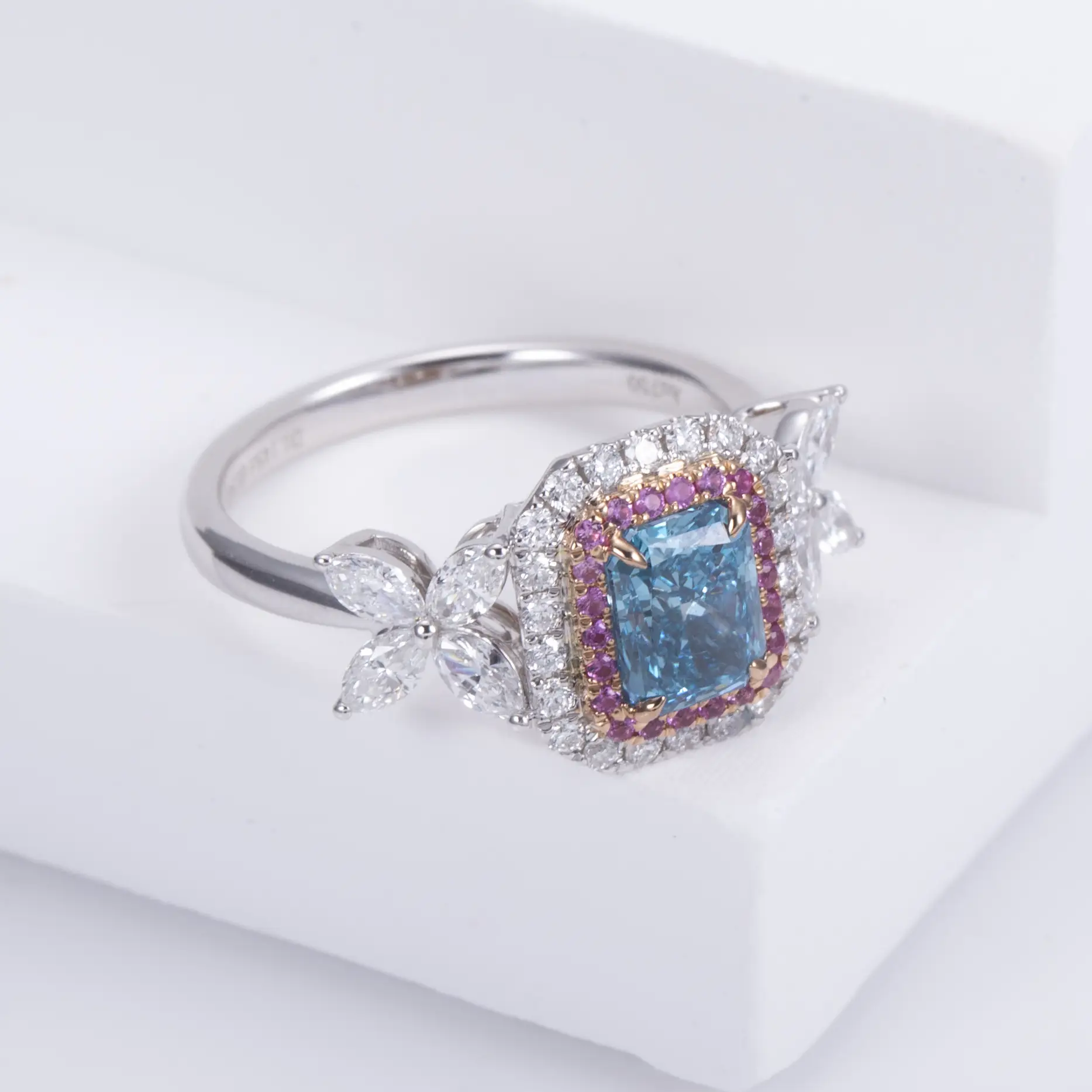 5.07CT Lab Diamond Ring with IGI Certificate 4