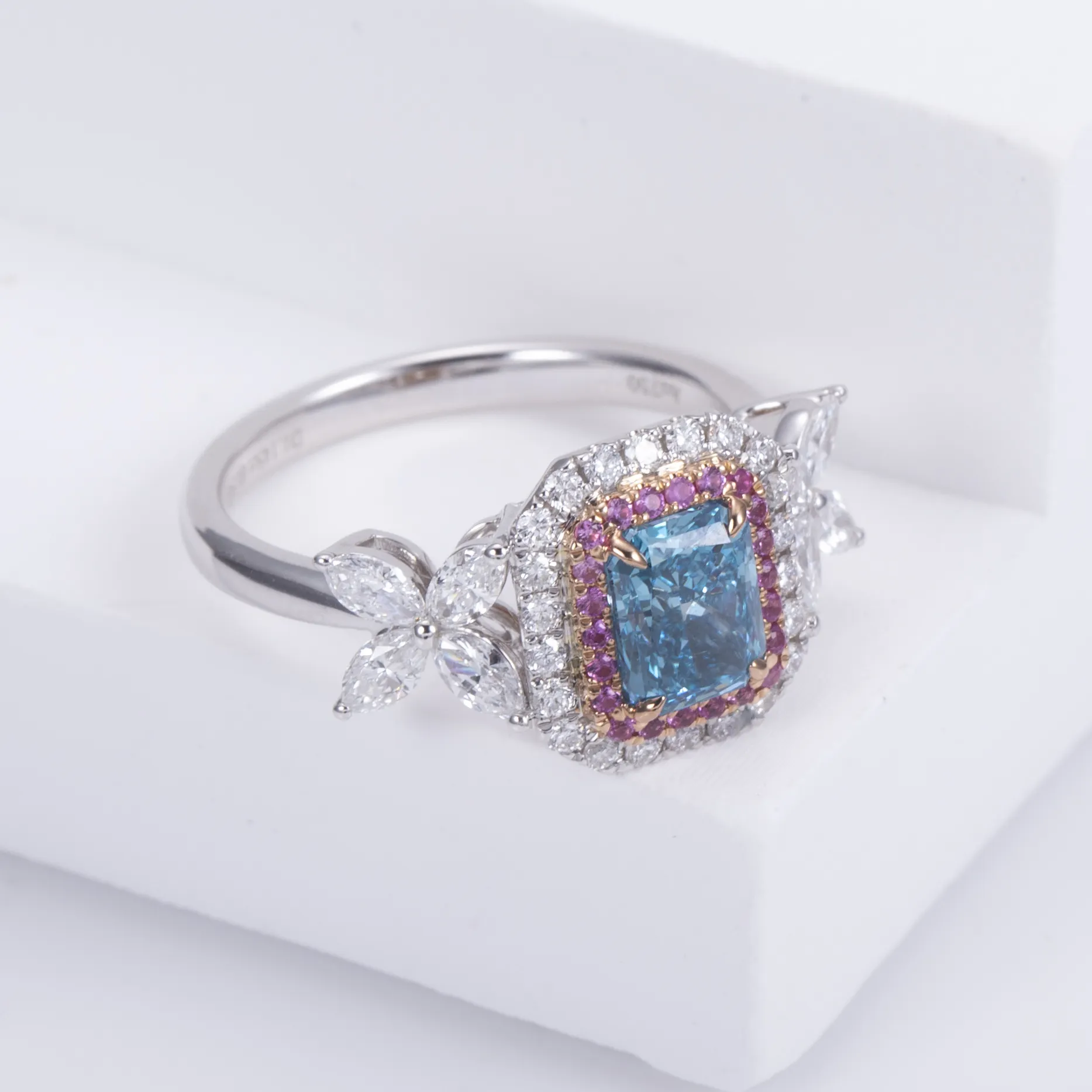 5.07CT Lab Diamond Ring with IGI Certificate 4