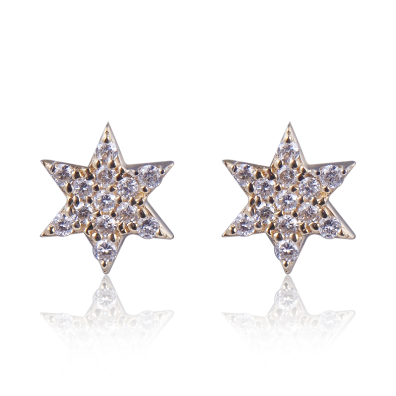 Messi Jewelry | Long Lasting moissanite stud earrings screw back supply 8