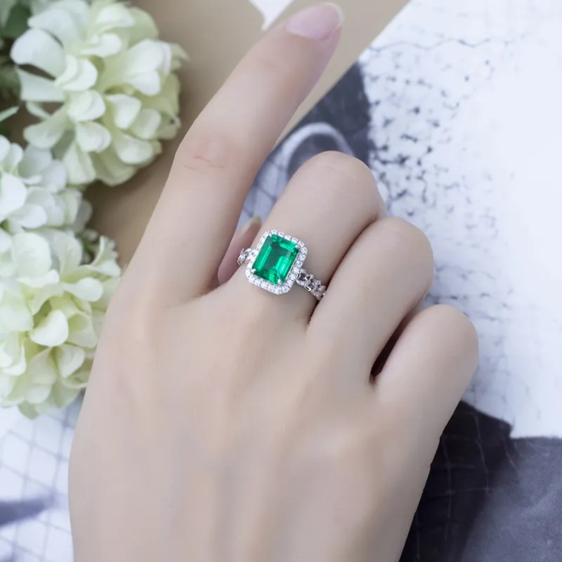 Gemstone Ring Laboratory Diamonds TNT MoneyGram with Custom Services 6