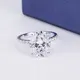 Listino prezzi ad anello diamantato a basso costo a 3 carati 2