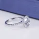 Listino prezzi ad anello diamantato a basso costo a 3 carati 4