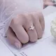 Messi Jewelry | Wholesale synthetic diamond rings factory price 6