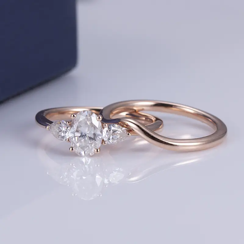 Messi Jewelry | Wholesale synthetic diamond rings factory price 2