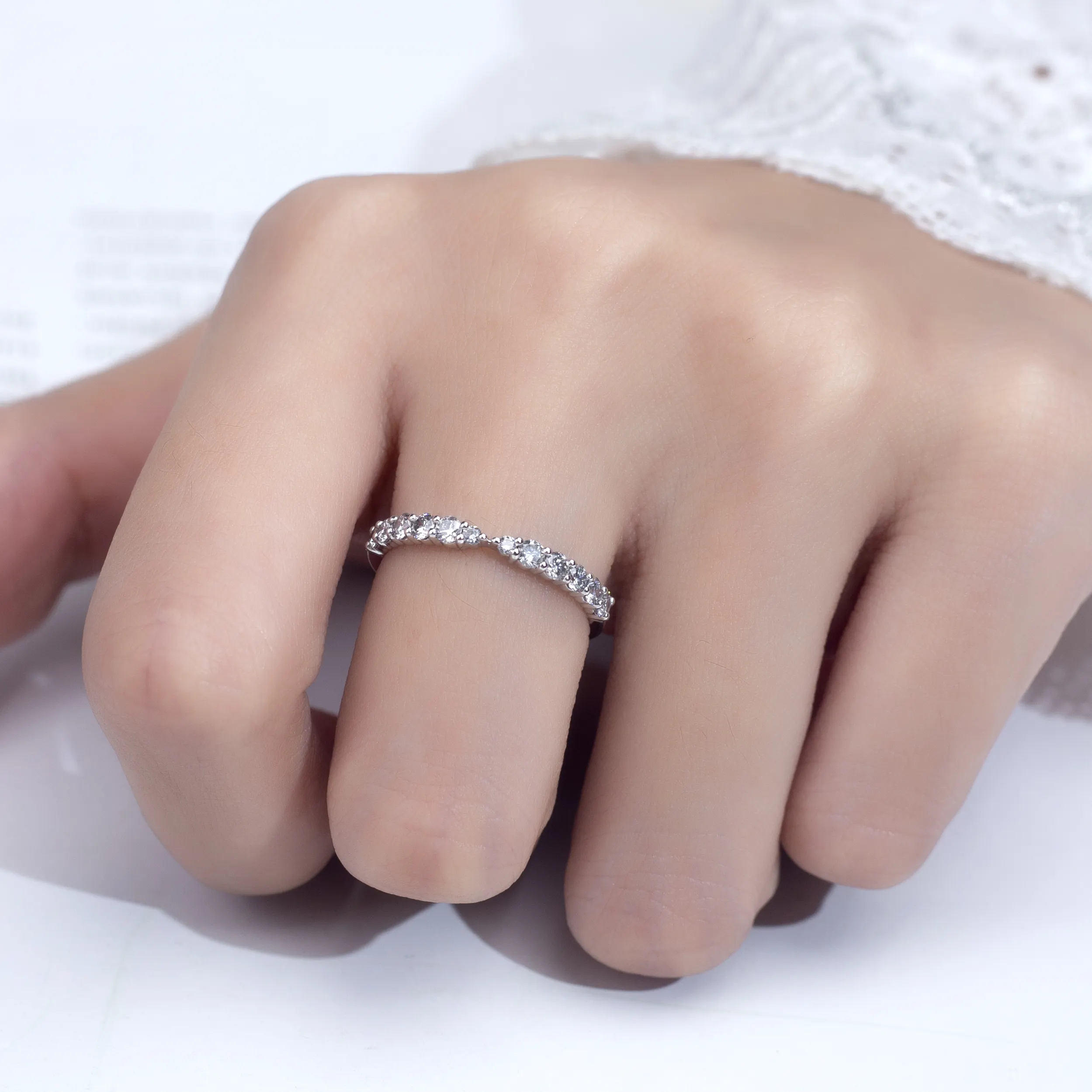 Cvd Diamond Ring T/T - - 3