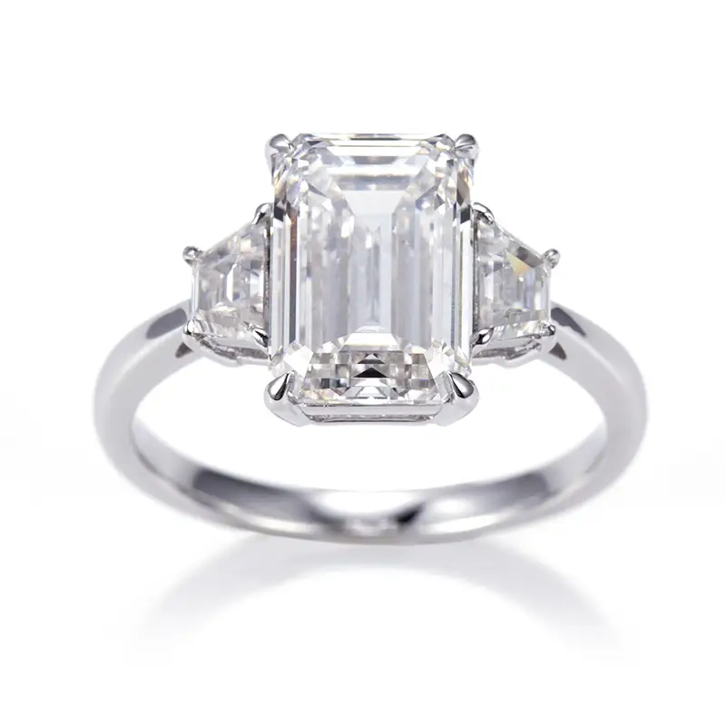 Custom lab diamond wedding band wholesale Manufacturer | Messi Jewelry 2