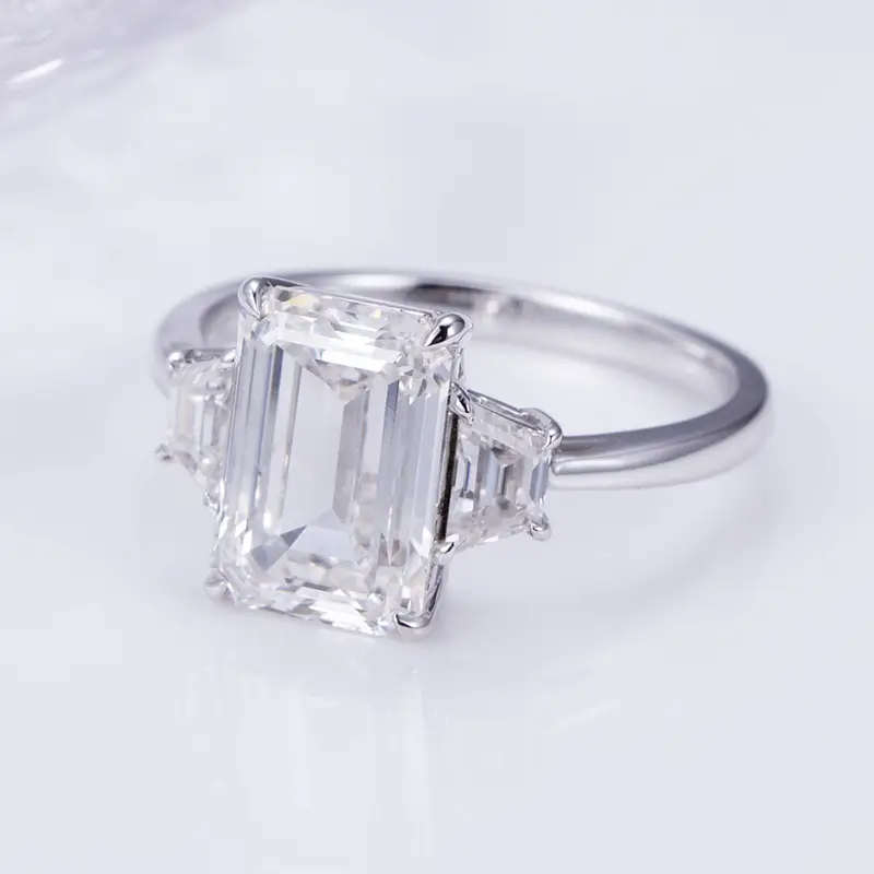 Custom lab diamond wedding band wholesale Manufacturer | Messi Jewelry 3