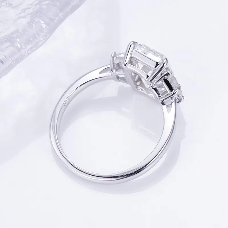 Custom lab diamond wedding band wholesale Manufacturer | Messi Jewelry 4
