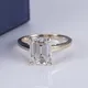 Customized Yellow Gold Moissanite Ring Company 2
