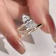 Messi Jewelry | sturdy lab diamond wedding band high safety 2