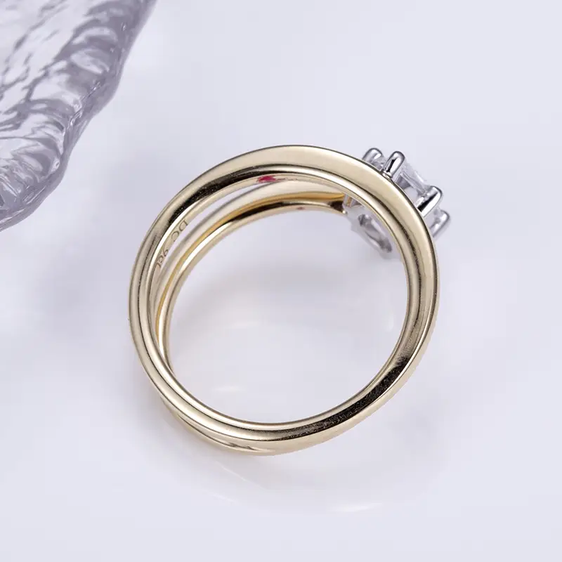 Messi Jewelry | sturdy lab diamond wedding band high safety 7