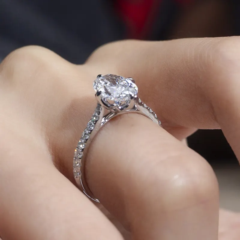 Lab Created Diamond Rings Western Union Wholesale - 5