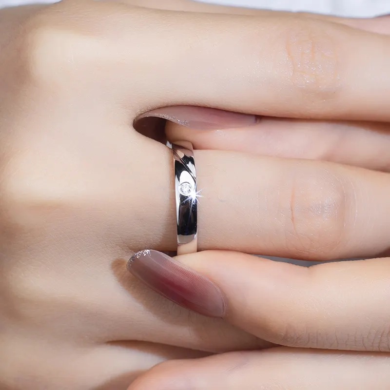 3 carat lab grown diamond ring at Wholesale Prices | Messi Jewelry 7