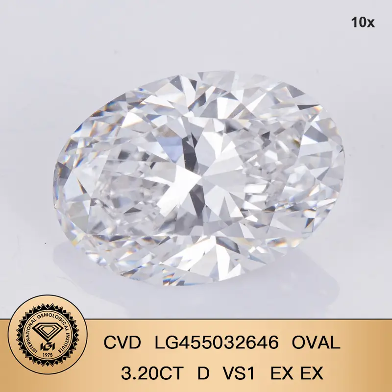 Oval Lab Diamonds: IGI Certified, Affordable, Various Colors 2