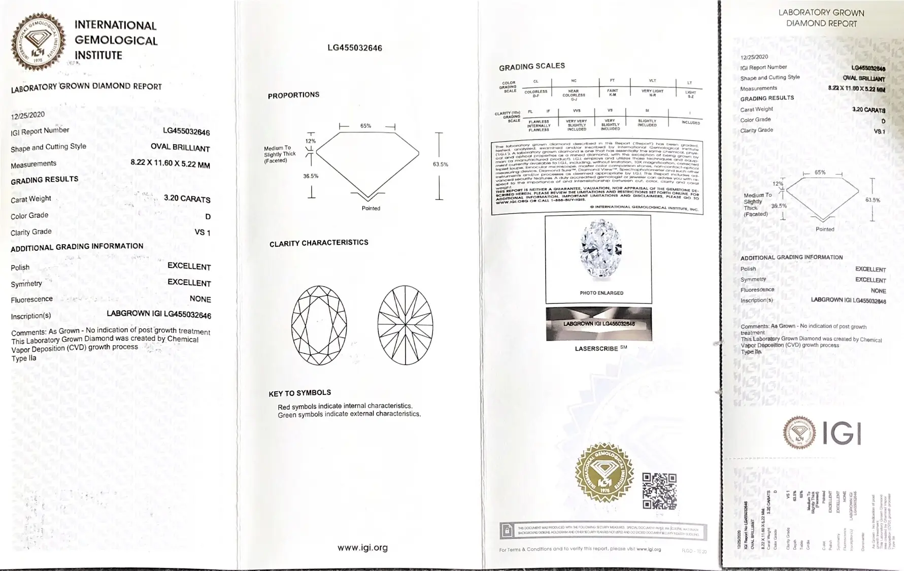 Oval Lab Diamonds: IGI Certified, Affordable, Various Colors 6