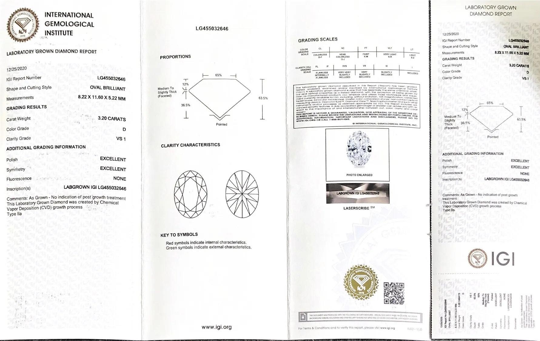 Oval Lab Diamonds: IGI Certified, Affordable, Various Colors 6