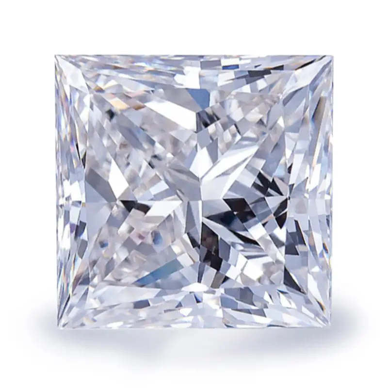 Square Princess Cut CVD Hpht Diamond Lab Crown Diamond IGI Certificato -Gioielli -Messi 1