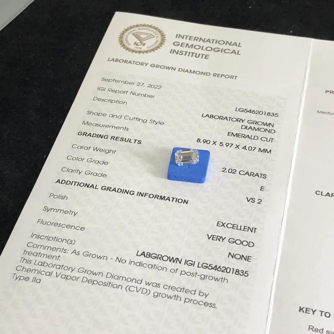 Custom 1 carat lab grown diamond made in china Manufacturer | Messi Jewelry 6