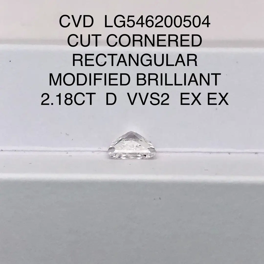 2 Carat Radiant Lab Grown Diamond - Sustainable Brilliance 2