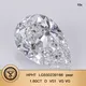 Factory Price pear shaped engagement ring lab created manufacturing | Messi Jewelry 2
