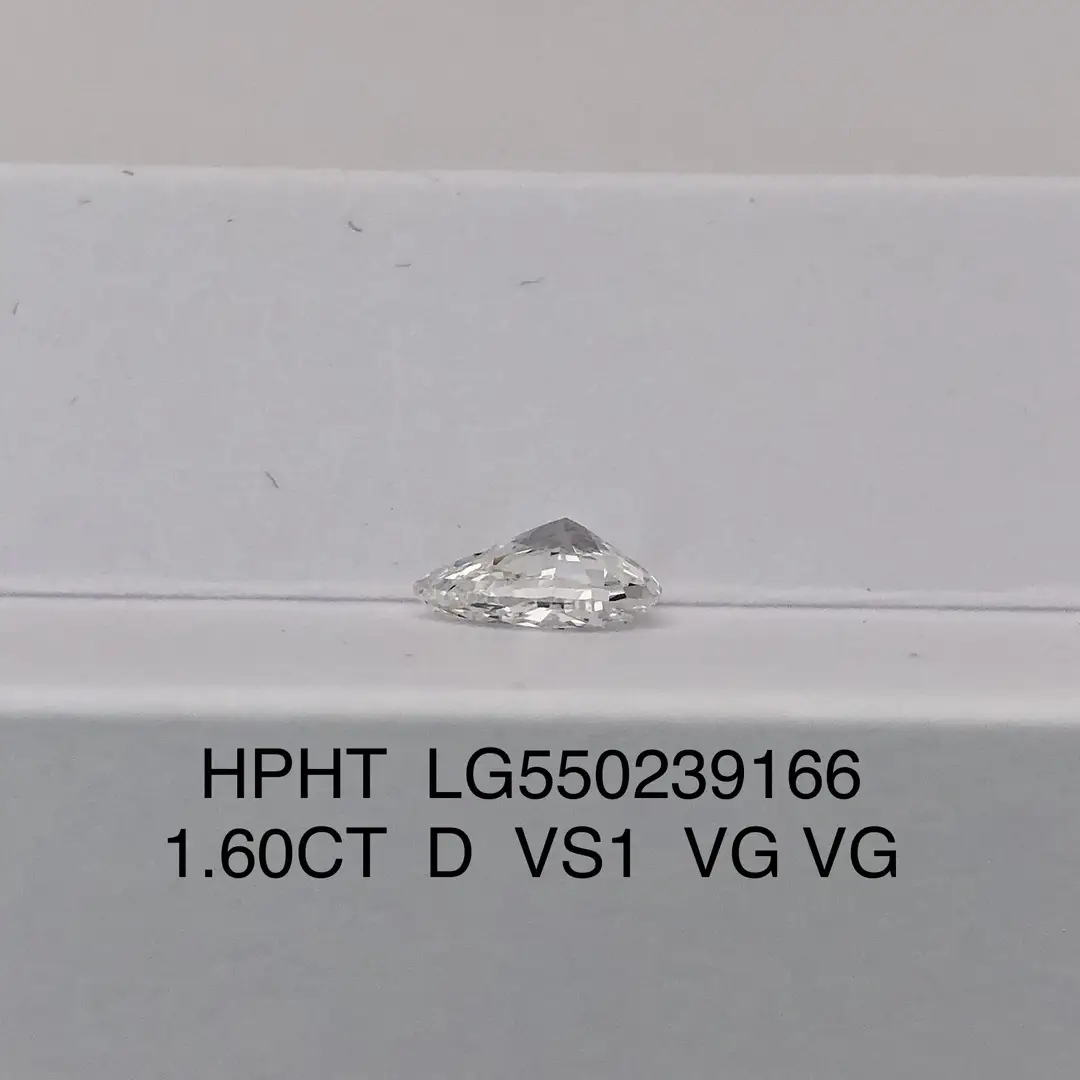 Factory Price pear shaped engagement ring lab created manufacturing | Messi Jewelry 3