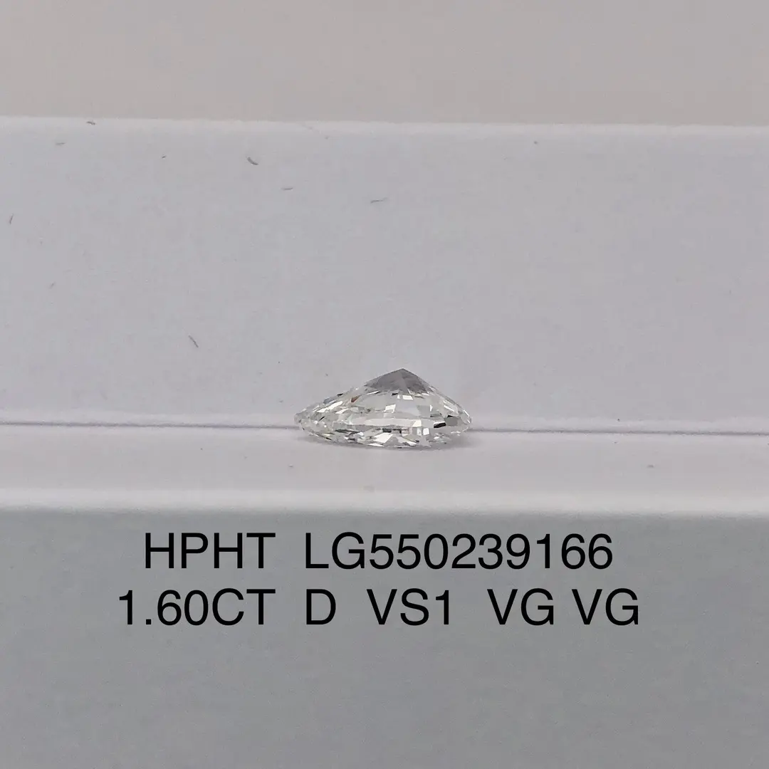 Factory Price pear shaped engagement ring lab created manufacturing | Messi Jewelry 3