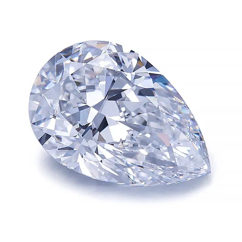 Pear Lab Grown Diamond D vs Hpht Diamond-Joyas de Messi 1
