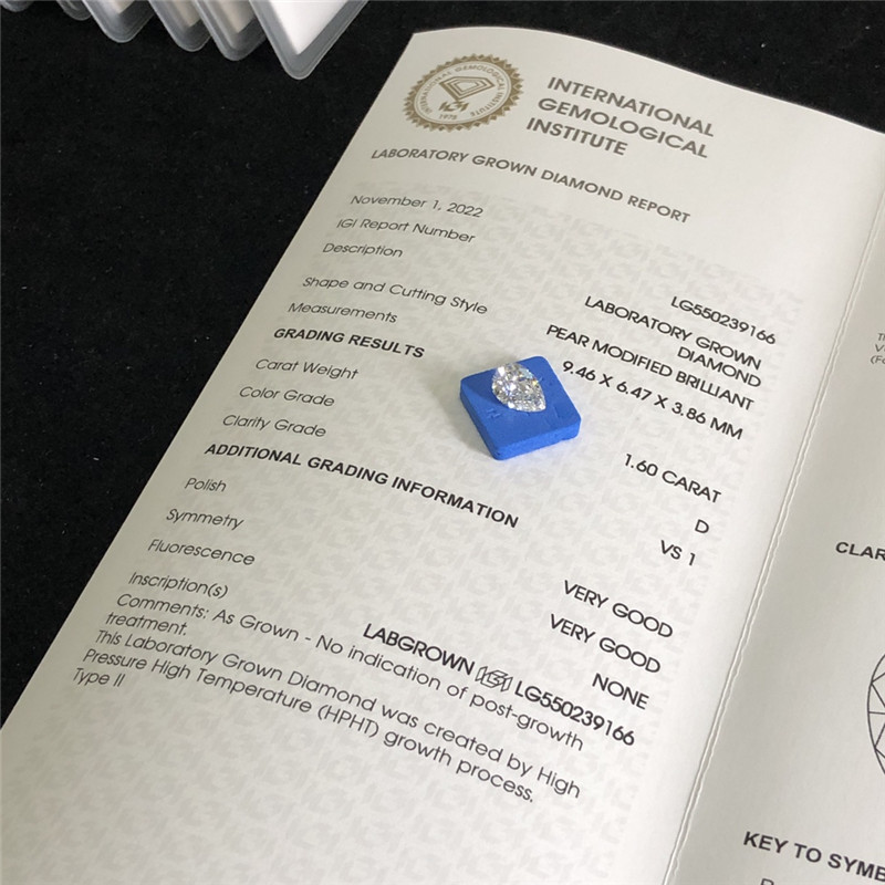 pear pear lab diamond igi