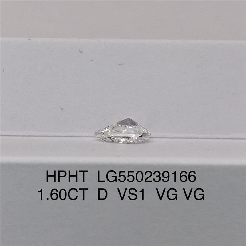 Pear Lab Grown Diamond D VS HPHT Diamond--Messi Alahas 13