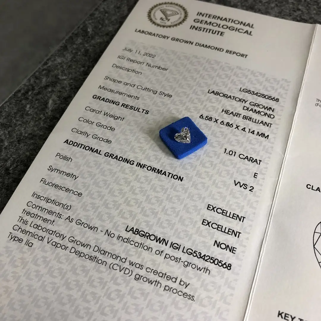 Custom 5ct lab diamond manufacturing Manufacturer | Messi Jewelry 5