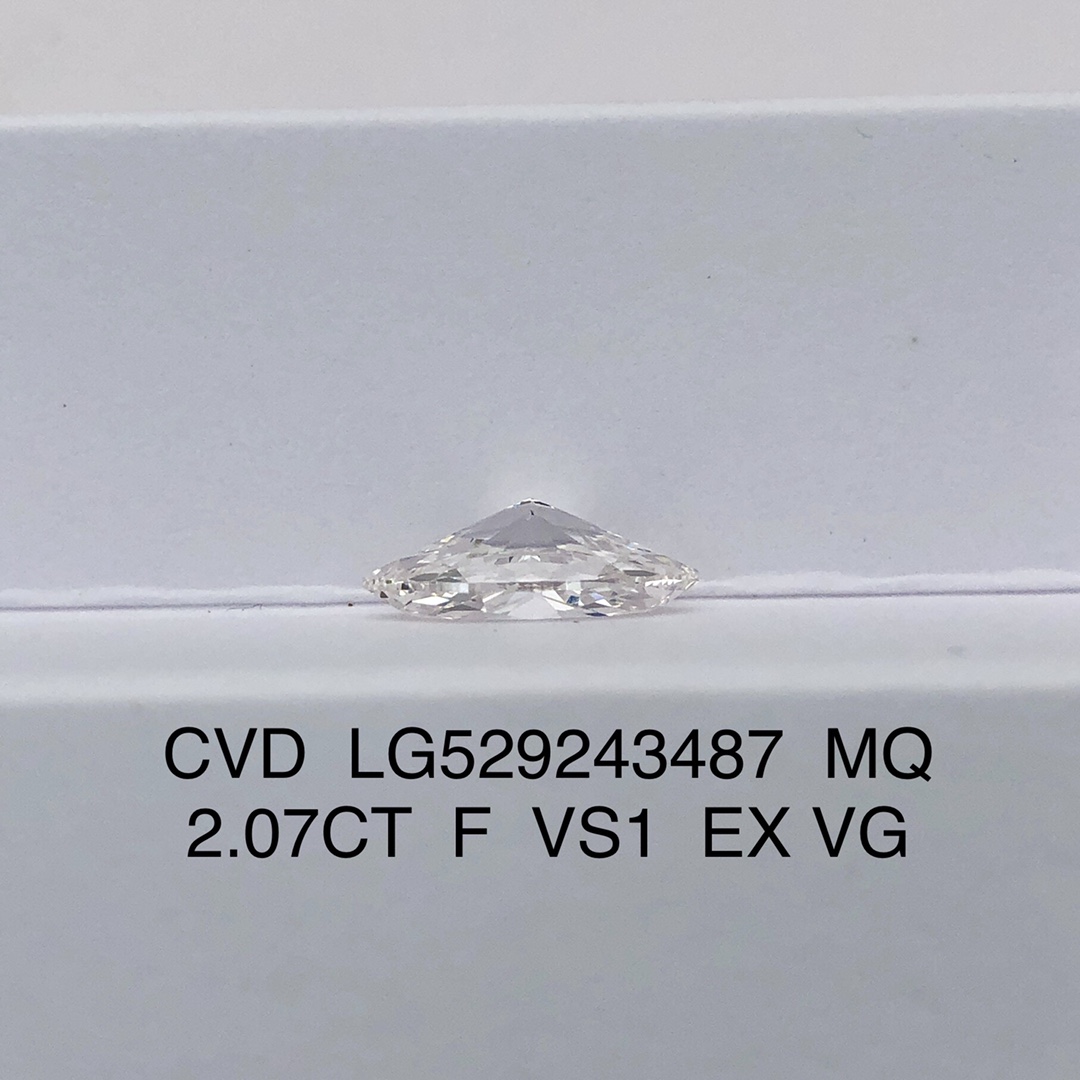 Custom marquise lab diamond ring high safety Manufacturer | Messi Jewelry 8