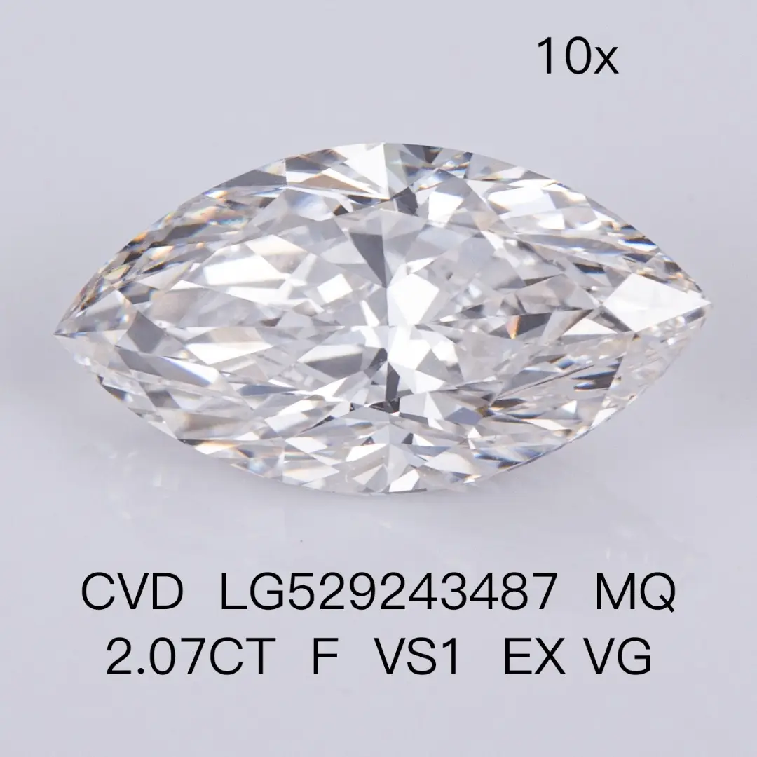 IGI Certified HPHT/CVD Lab Diamonds 0.3-10ct - Custom Sizes & Shapes 2