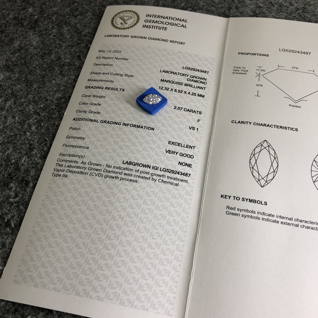 3 carat lab nga gipatubo nga marquise diamante sa Wholesale Prices | Messi Alahas 7