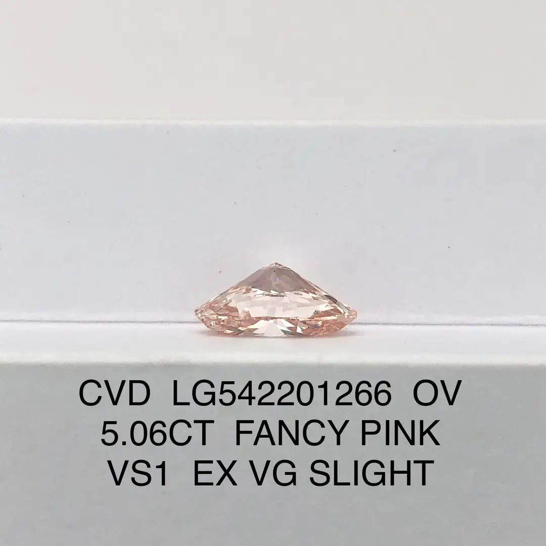 Cost-effective lab created pink diamond ring manufacturing | Messi Jewelry 3