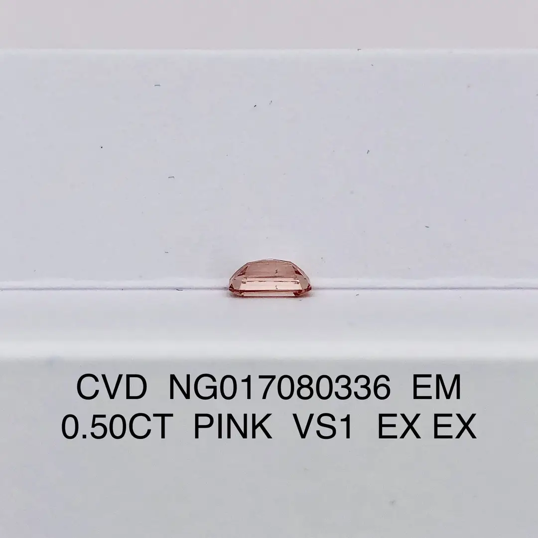 Best Price lab emerald cut diamond high safety | Messi Jewelry 4