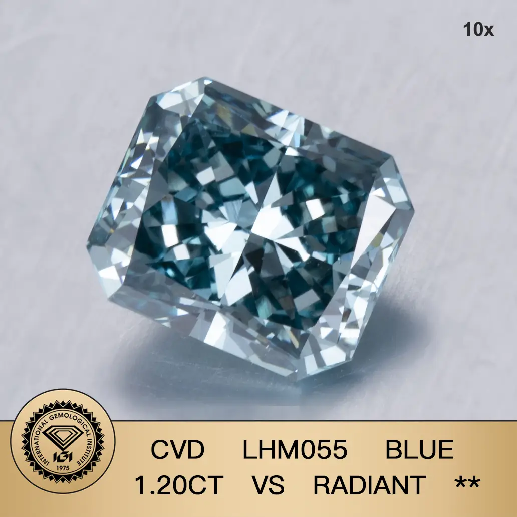 Radiant Lab Diamonds: 0.3-10 ct. GMID Certificate. Contact for Daily Updates. 2