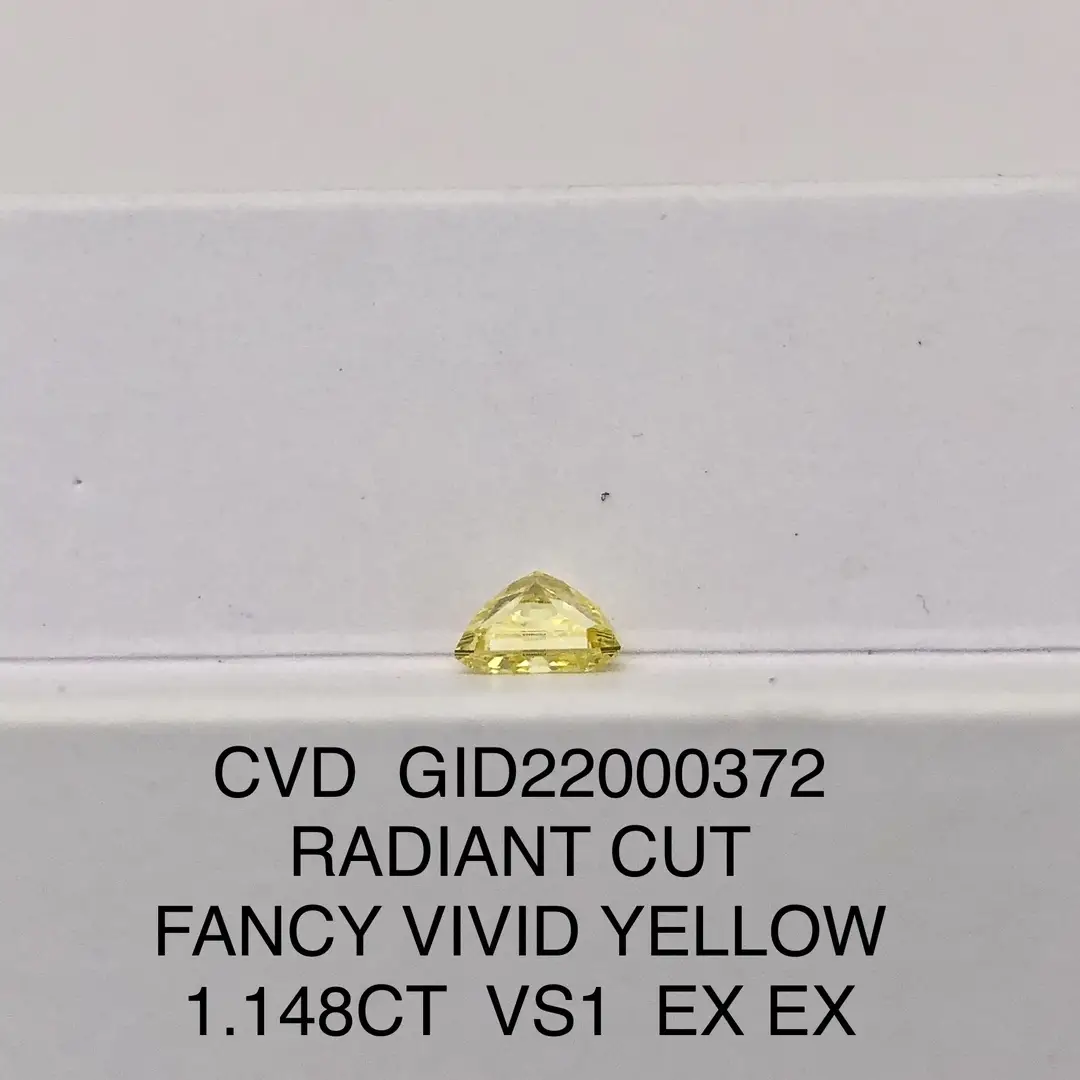 Lab Created Yellow Diamonds - 0.3 ct to 10 ct, Daily Update List, GMID Certificate 6