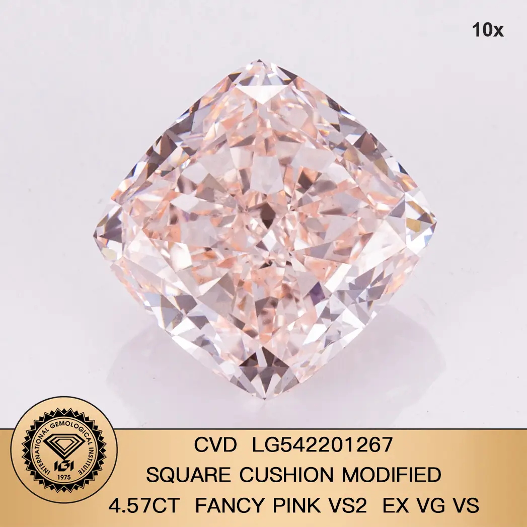 sturdy 2 carat cushion cut lab diamond quality assurance | Messi Jewelry 2