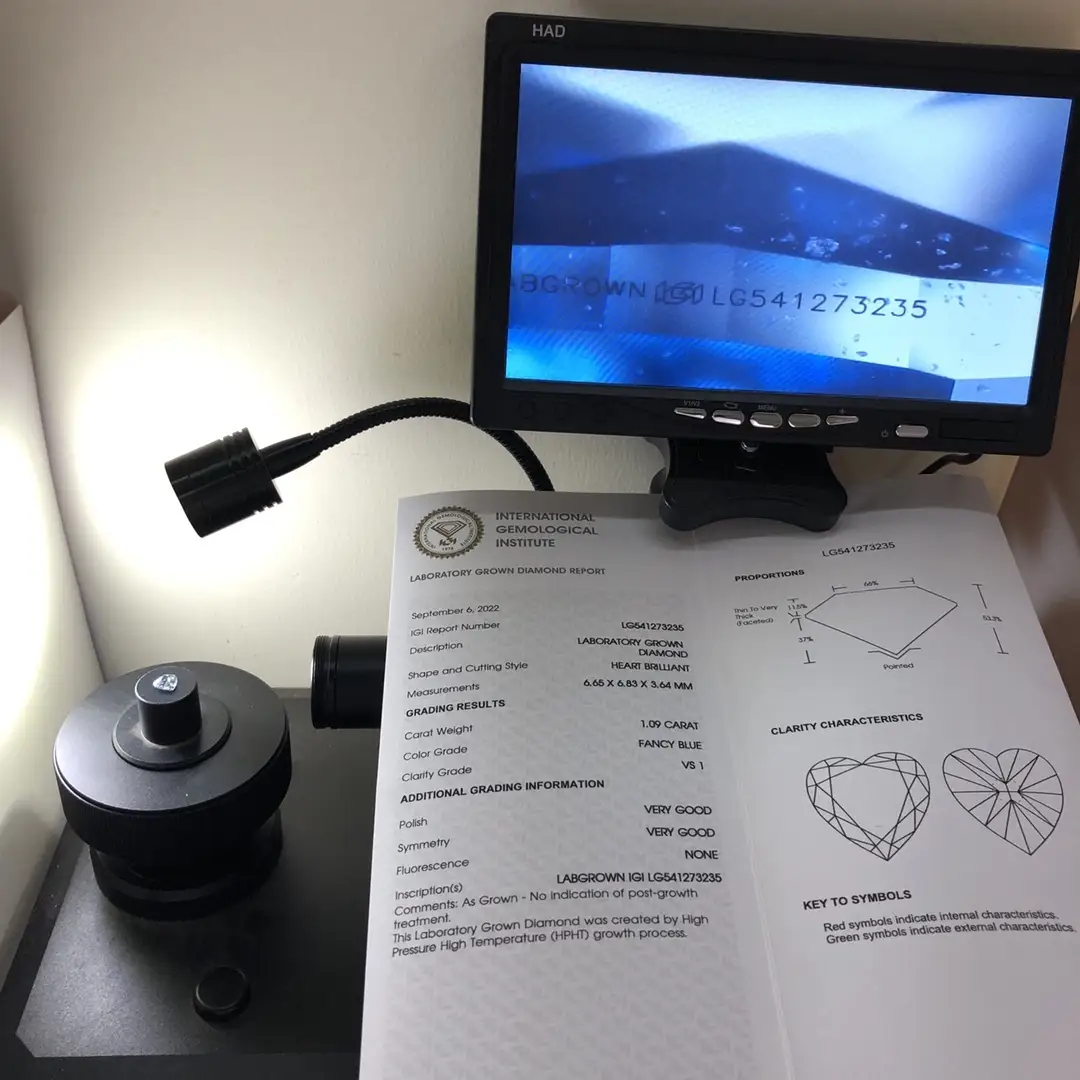 Best Price lab grown heart diamond suppliers | Messi Jewelry 4