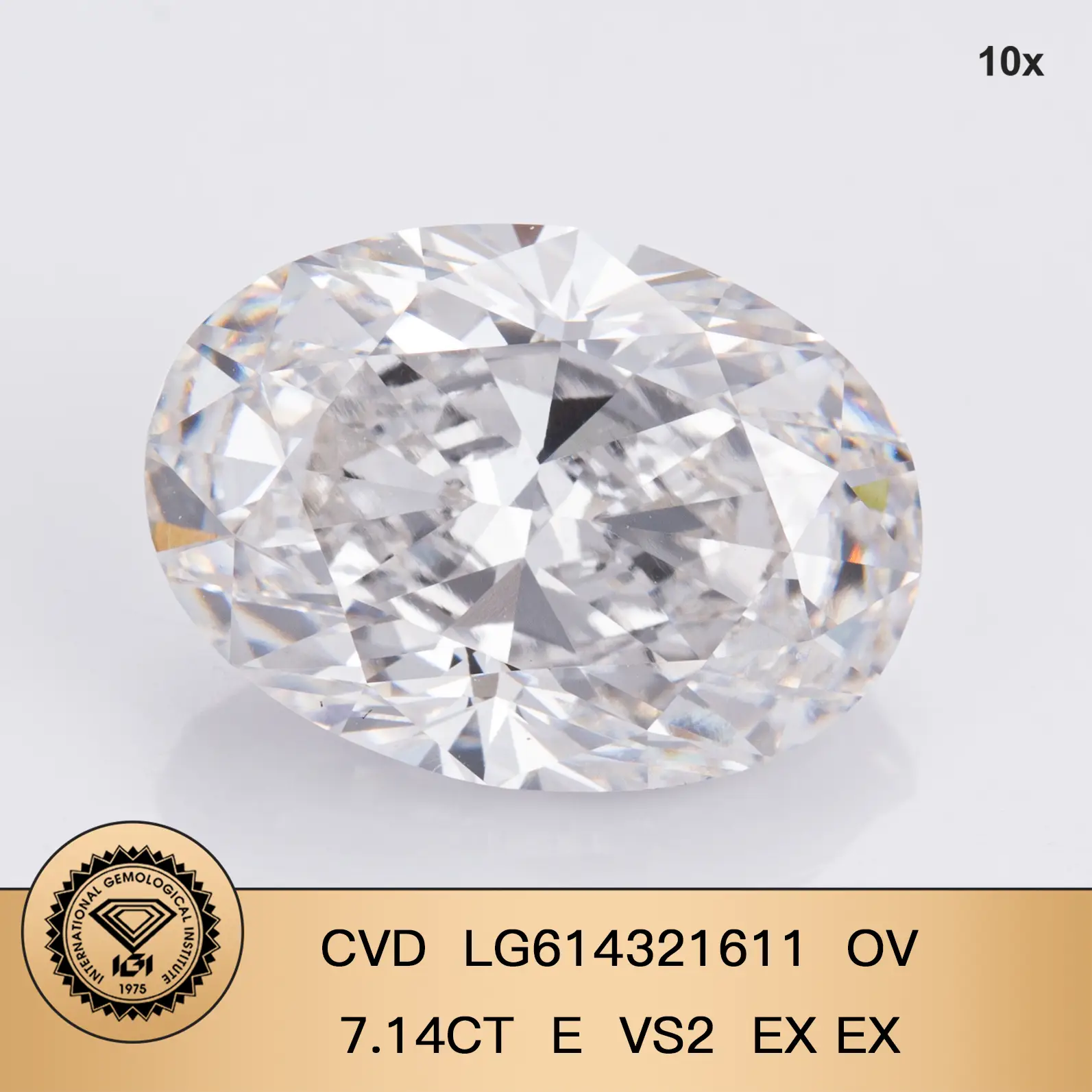 1.5 carat lab grown diamond oval at Wholesale Prices | Messi Jewelry 2