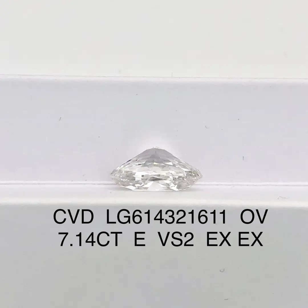 1.5 carat lab grown diamond oval at Wholesale Prices | Messi Jewelry 3